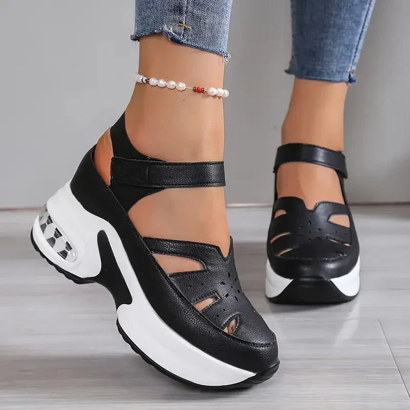 Orthopedic Platform Wedge Sandals