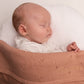 Pointelle Baby Knit Blanket | Dusky Pink