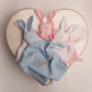 Muslin Bunny Comforter | White