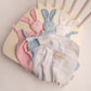 Muslin Bunny Comforter | White