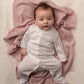 Merino Cashmere Blend Baby Blanket | Pink