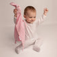 Muslin Bunny Comforter | Pink