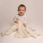 Timeless Ruffle Blanket | White