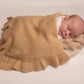 Timeless Ruffle Blanket | Caramel