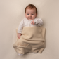 Merino Cashmere Blend Baby Blanket | Cream