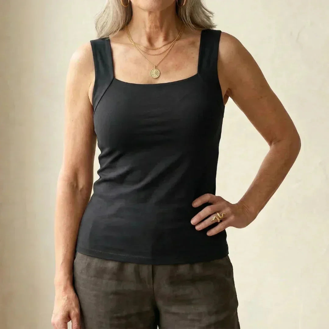 Built-In Bra Comfort Tank Top for Women image 11