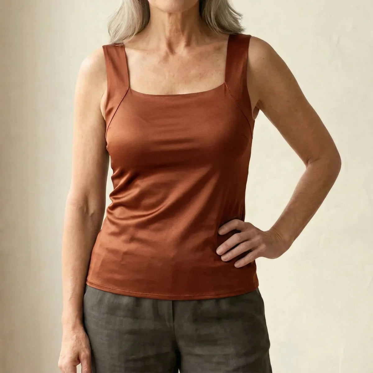 Built-In Bra Comfort Tank Top for Women image 13