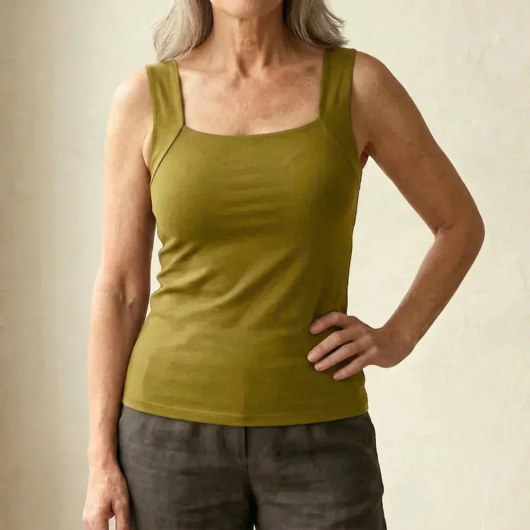 Built-In Bra Comfort Tank Top for Women image 16