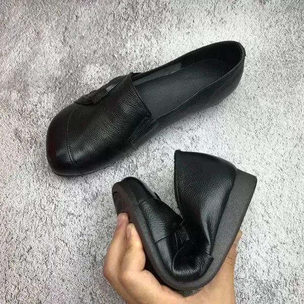 Eloise | Comfort Leather Flats with Arch Support for Women