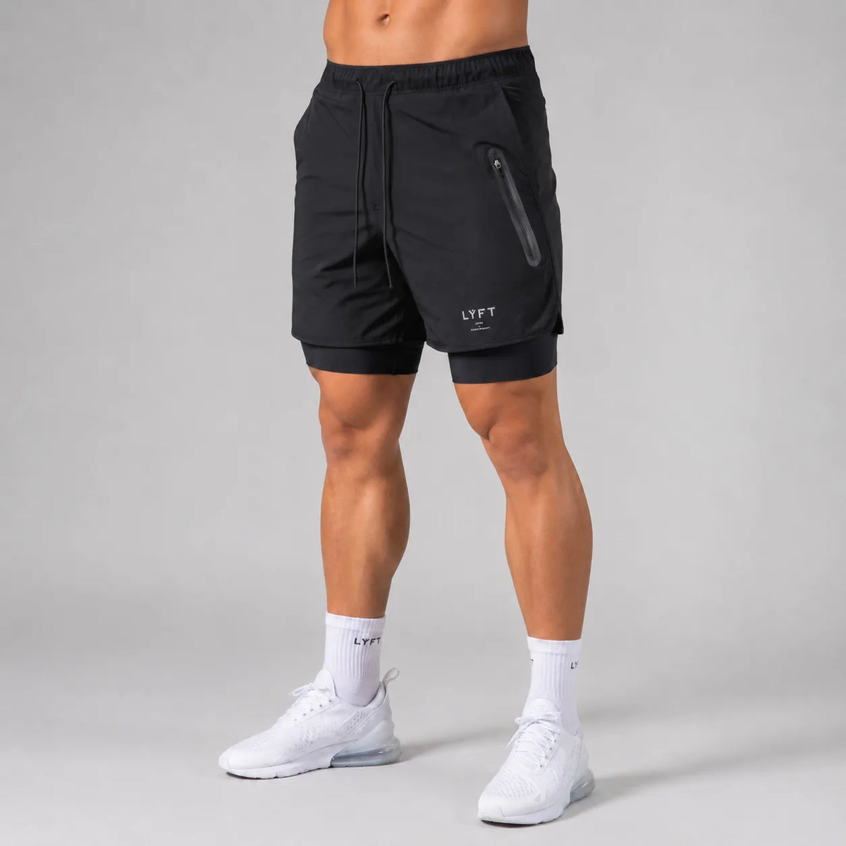 Men's 2-in-1 Compression Liner Training Shorts image 10