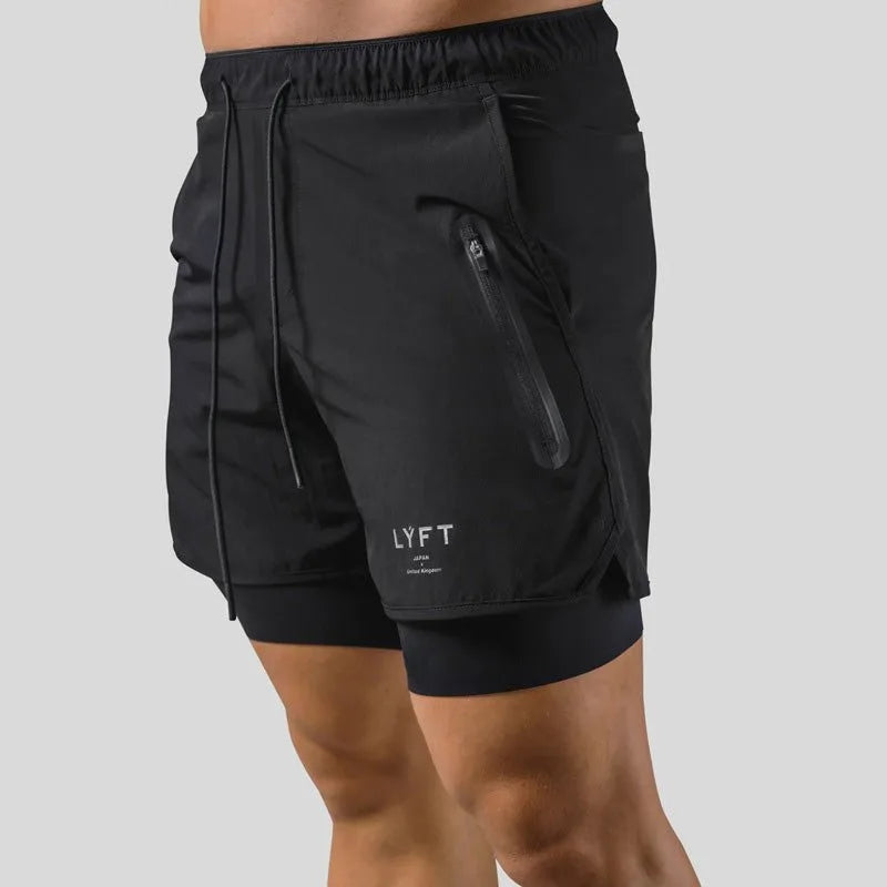 Men's 2-in-1 Compression Liner Training Shorts image 13