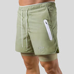 Men's 2-in-1 Compression Liner Training Shorts image 15