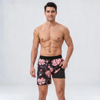 Men's Compression-Lined Quick-Dry Swim Shorts image 10