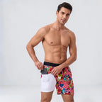 Men's Compression-Lined Quick-Dry Swim Shorts image 14