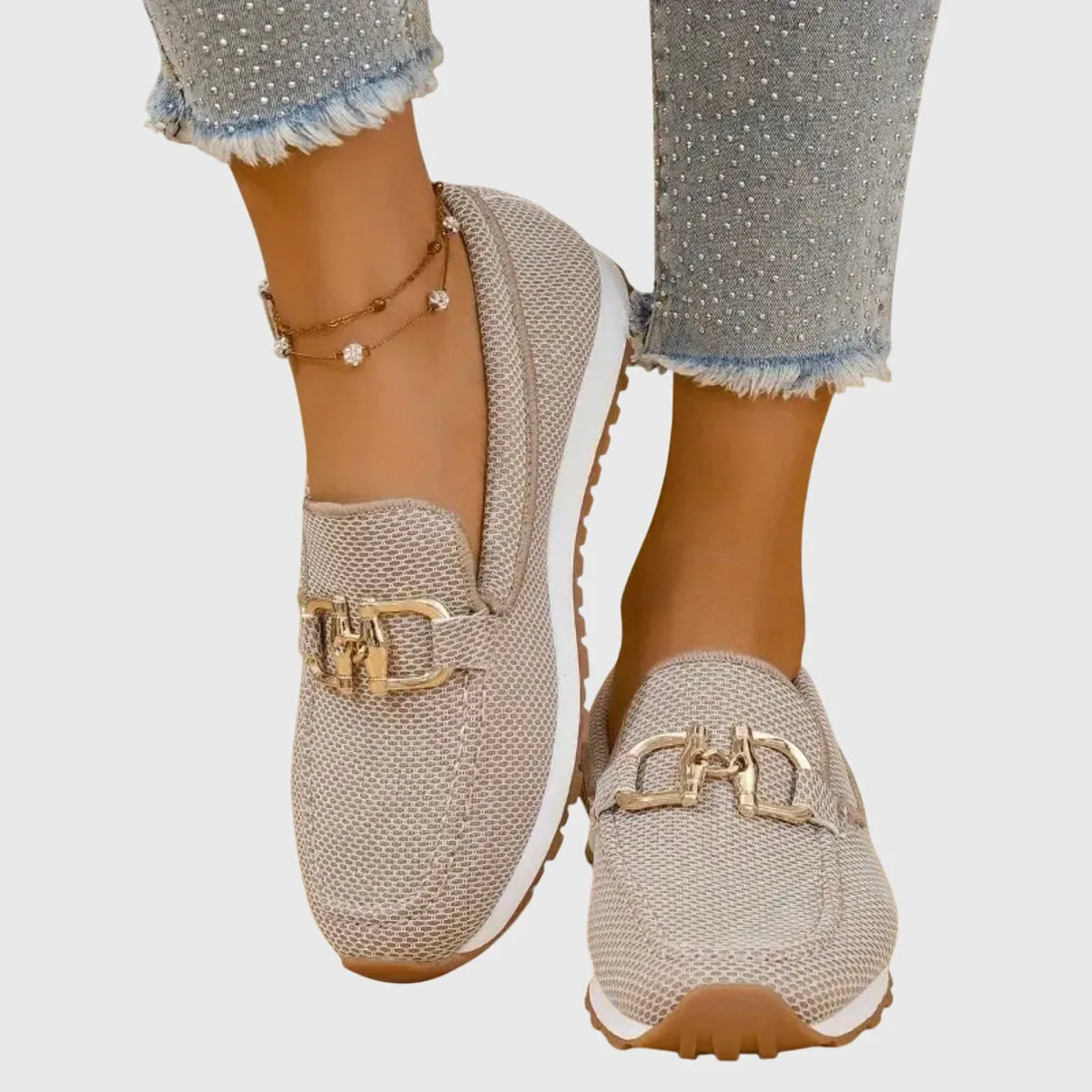 Orthopedic Knit Slip-On Loafer Sneakers