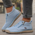 Orthopedic Leather Ankle Boots with Arch Support for Women image 12