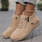 Orthopedic Leather Ankle Boots with Arch Support for Women image 13