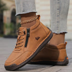 Orthopedic Leather Ankle Boots with Arch Support for Women image 18