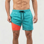 Quick-Dry Boardshorts with Built-In Compression Liner for Men image 12