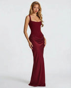 Elegant Satin Corset Maxi Dress for Women image 15