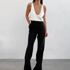 Women's Satin Sleeveless Scoop Neck Tank Top image 10